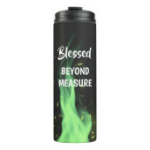 Blessen die verder reiken dan meting Tumbler Thermosbeker (Voorkant)