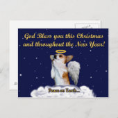 Blessenaar Dott Angel Night Briefkaart (Voorkant / Achterkant)