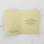 Blessenaar Mary met Rosary en Child Jesus DANK U Bedankkaart (Binnen)