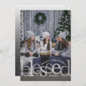 Blessenaar met kerstkaart (Voorkant / Achterkant)