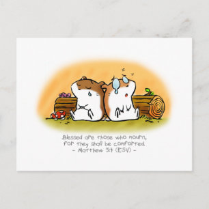 Blessenaars zijn degenen die Briefkaart rouwen