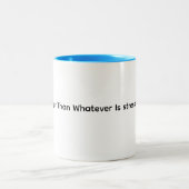 Blessing And Motivation Mug Tweekleurige Koffiemok (Center)