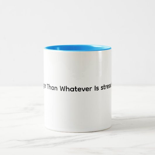 Blessing And Motivation Mug Tweekleurige Koffiemok (Center)