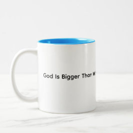 Blessing And Motivation Mug Tweekleurige Koffiemok