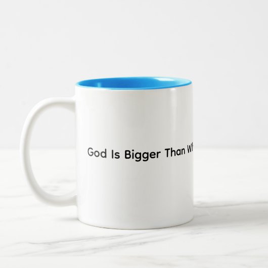 Blessing And Motivation Mug Tweekleurige Koffiemok (Links)