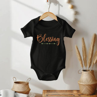 Blessing Baby | Christian Newborn Family Matching Romper