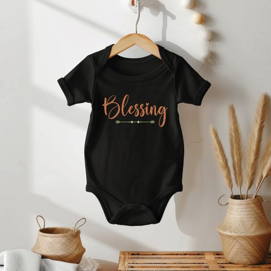 Blessing Baby | Christian Newborn Family Matching Romper