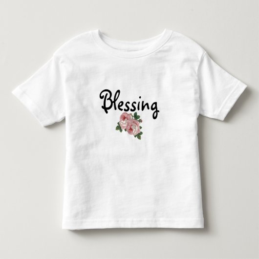 Blessing Floral Ruffled T-shirt (Voorkant)