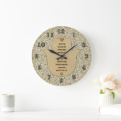 Blessing for the Home in Hebrew Clock Grote Klok (Huis)