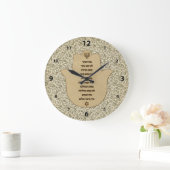 Blessing for the Home in Hebrew Clock Grote Klok (Huis)