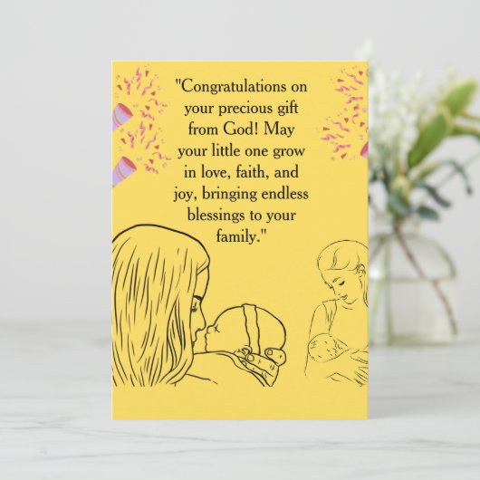 Blessing from Above Kaart (Staand voorkant)