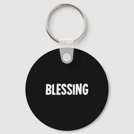 Blessing In Disguise Funny Halloween Costume Idea Sleutelhanger (Voorkant)