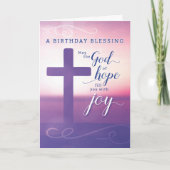 Blessing May the God of Hope vult je met Joy Kaart (Voorkant)