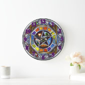 Blessing of Elements Wall Clock Grote Klok (Huis)
