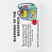 Blessing of the Backpacks Banner | Courage, (Verticaal)