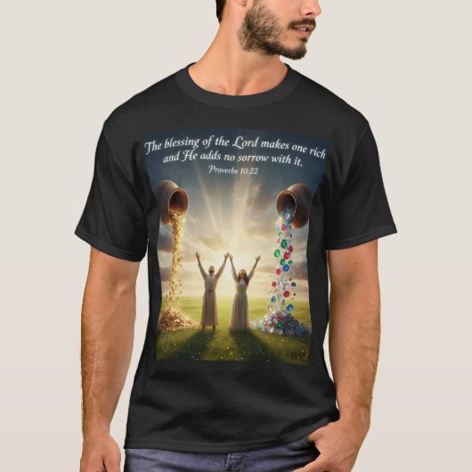 Blessing of the Lord T-Shirt (Voorkant)