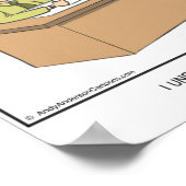 Blessing project cartoon gepersonaliseerd poster (Hoek)