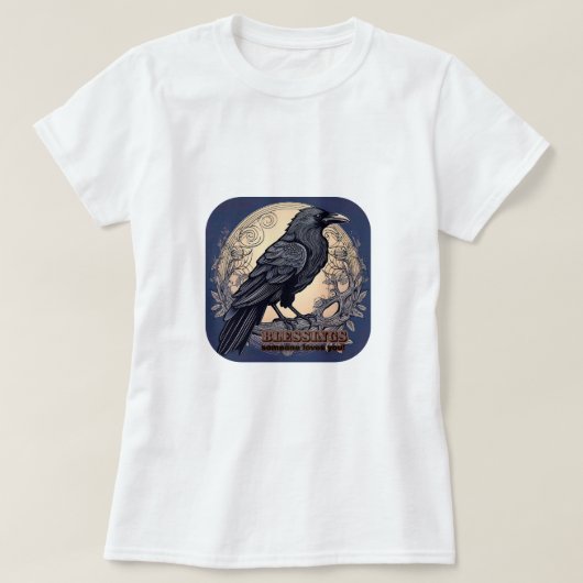 Blessing Raven T-shirt (Design voorkant)