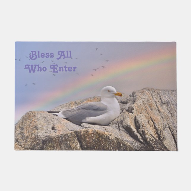 Blessing Seagull Welkom Deurmat (Voorkant)