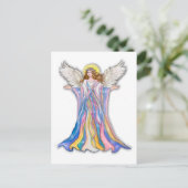 Blessing van de beschermengel briefkaart (Staand voorkant)