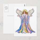 Blessing van de beschermengel briefkaart (Voorkant / Achterkant)