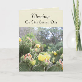 Blessings Adult Baptism Kaart