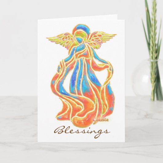 Blessings Angel Card Kaart (Voorkant)