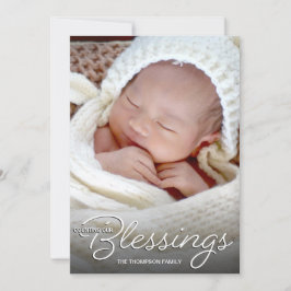 Blessings Baby Birth Announance Aankondiging