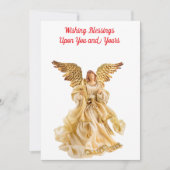 Blessings Christmas Kaart (Voorkant)