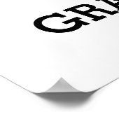 Blessings en Gratitude-Poster Poster (Hoek)