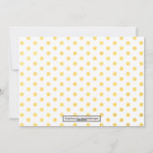 Blessings Faux Gold Script Holiday-kerstfoto Feestdagenkaart (Achterkant)