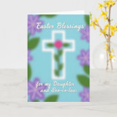 Blessings For Daughter Son Card Kaart (Gele Bloem)