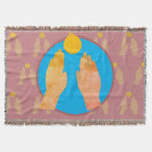 Blessings Hands Deken (Voorkant)