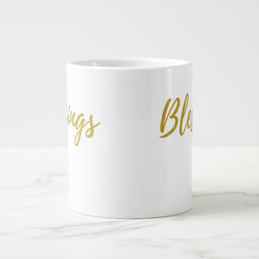 Blessings Jumbo 20 oz Mok (Voorkant)