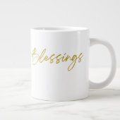 Blessings Jumbo 20oz Mok (Rechts)