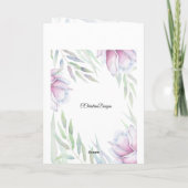 Blessings Numbers 6:24-26 Lord's Blessing Kaart (Achterkant)