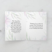 Blessings Numbers 6:24-26 Lord's Blessing Kaart (Binnen)