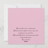 Blessings Thank You Card Feestdagenkaart (Achterkant)