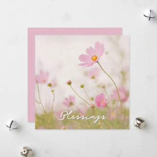 Blessings Thank You Card Feestdagenkaart