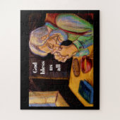 BLESSINGS TO ALL  LEGPUZZEL (Verticaal)