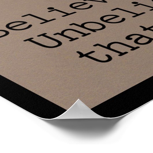 Blessings zijn ergens begonnen poster (Hoek)