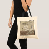 Blessings zijn ergens begonnen tote bag (Voorkant (product))