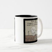 Blessings zijn ergens begonnen tweekleurige koffiemok (Voorkant rechts)