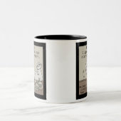 Blessings zijn ergens begonnen tweekleurige koffiemok (Center)