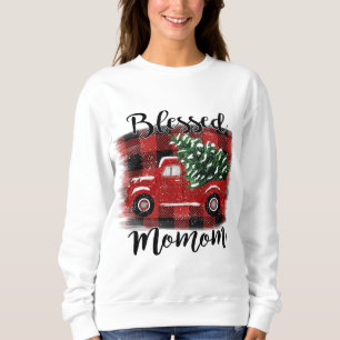 Blessom Red Truck Vintage kerstboom Trui