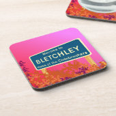 Bletchley Codebreakers Bier Onderzetter (Linkerzijde)