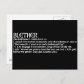 Blether Briefkaart (Voorkant / Achterkant)