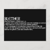Blether Briefkaart (Voorkant)