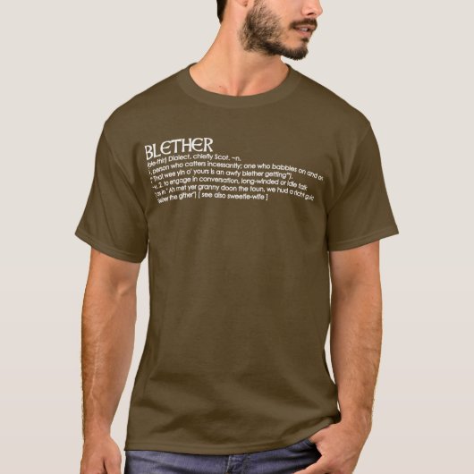 Blether T-shirt (Voorkant)