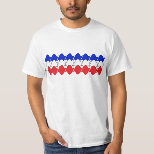 Bleu Blanc Rouge T-shirt (Voorkant)